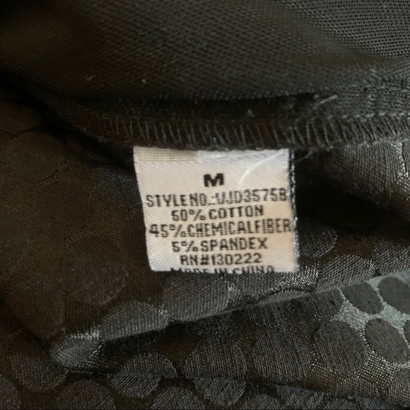 NEW Very J Black Ruched Halter Black Dress Size Medium - Picture 9 of 9